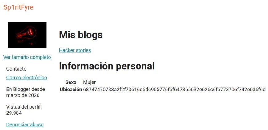 Imagen 1 Perfil de Blogger