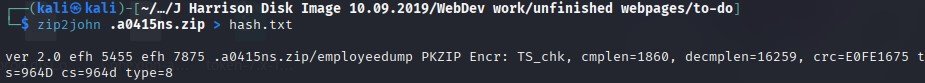 Imagen 7 - Conversión zip en hash