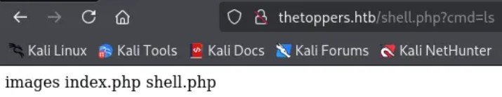 HTB - Three - Shell Listing