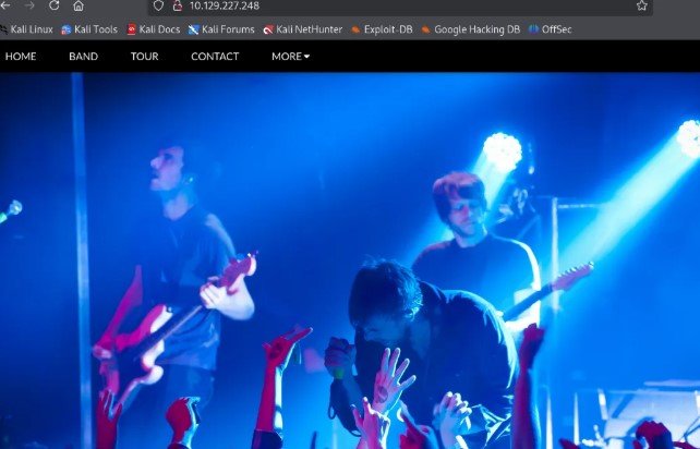 HTB - Three - Webpage