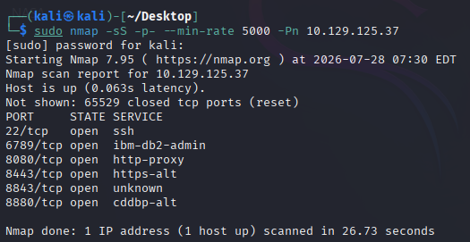 Descubrimiento de puertos con Nmap