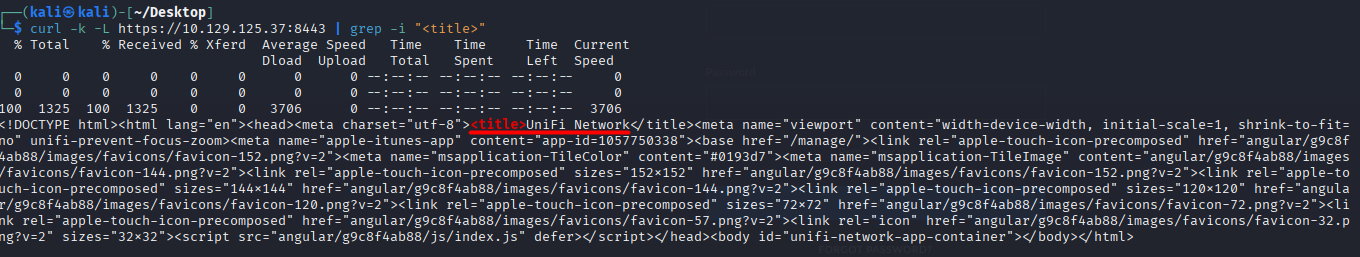 Obtenemos el título completo con CURL